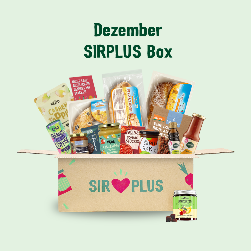 SIRPLUS Box Dezember als Probe