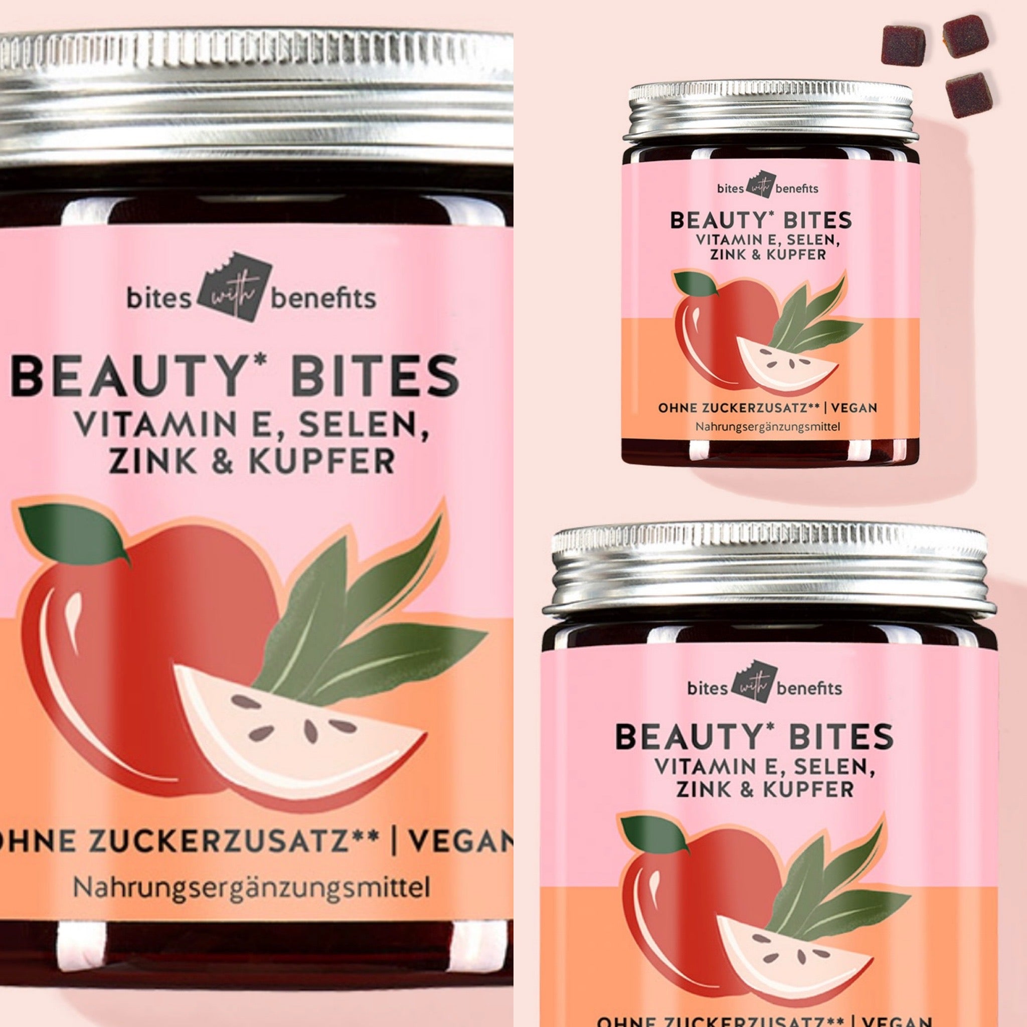 Beautybears Beauty Bites - 95% Frucht 6x180g