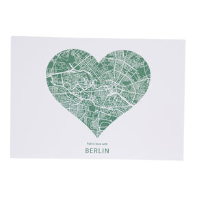 Kunstdruck Poster Berlin Grün