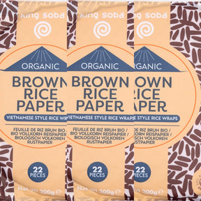 KingSoba Bio-Naturreispapier 10x200g