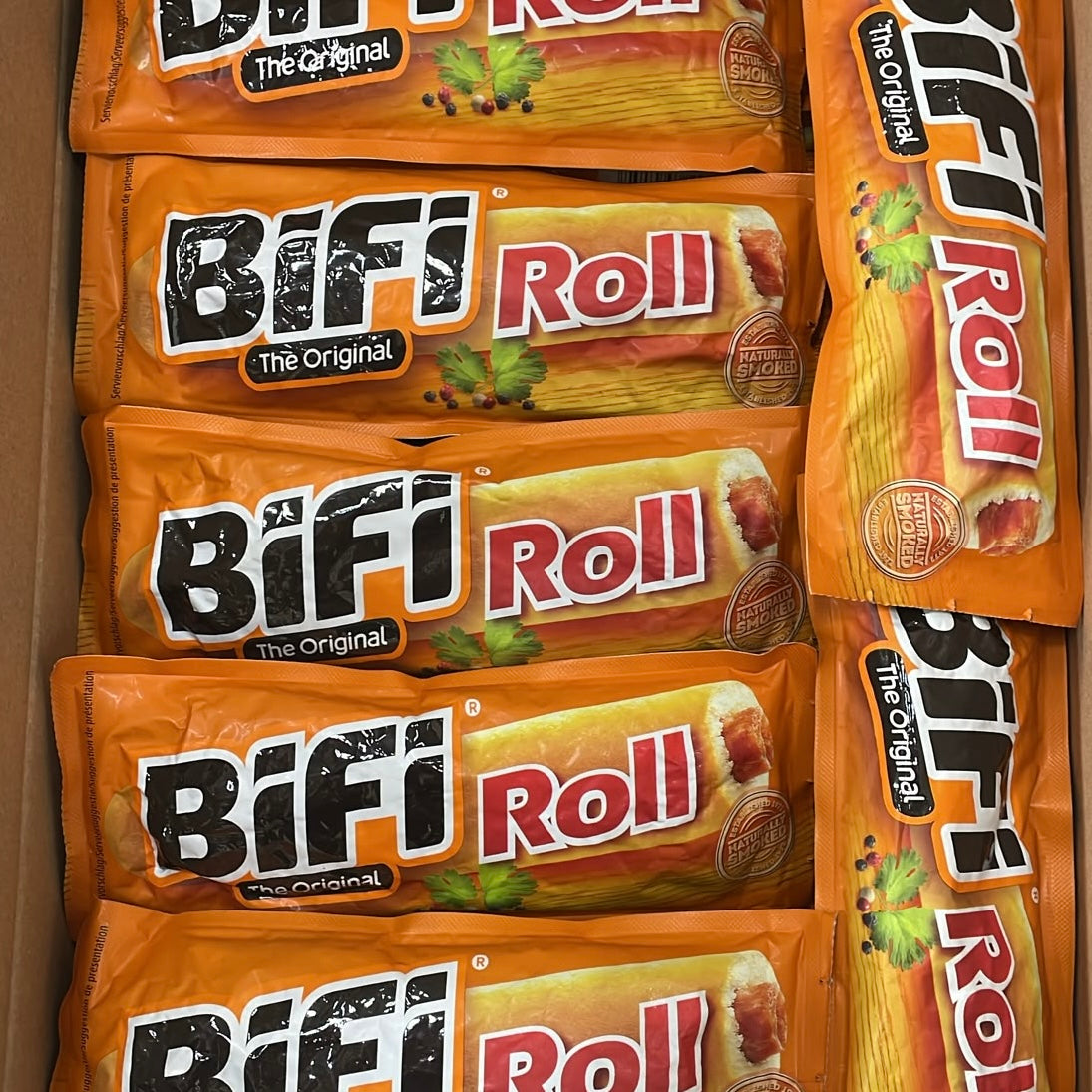 BiFi Roll The Original - mit Schweinefleisch, 50x40g MHD 07-08.2026