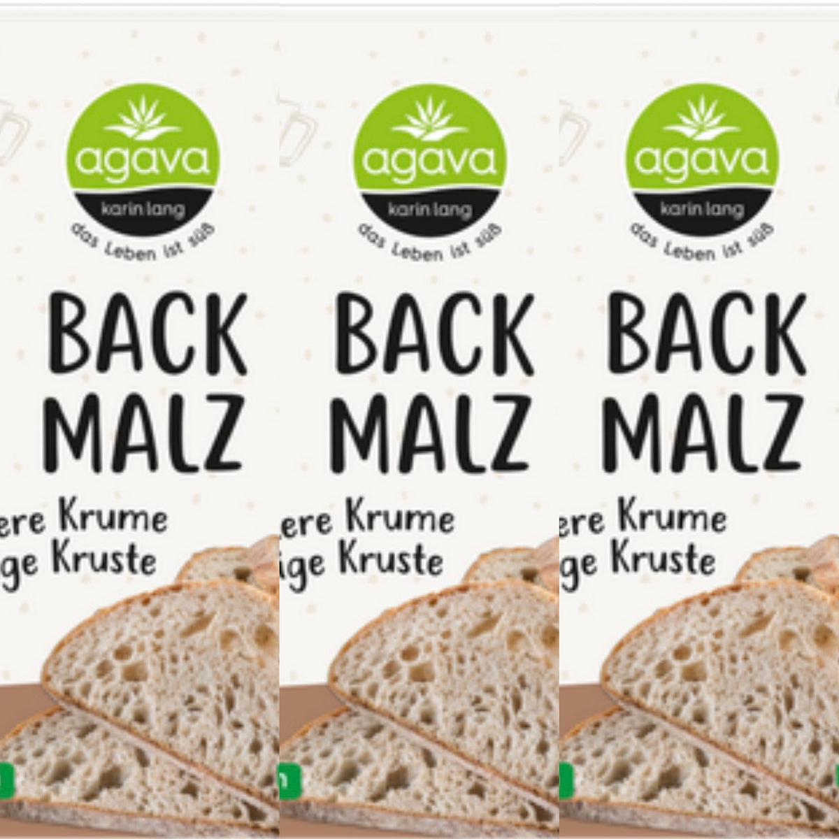 Agava Bio Backmalz 12x30g