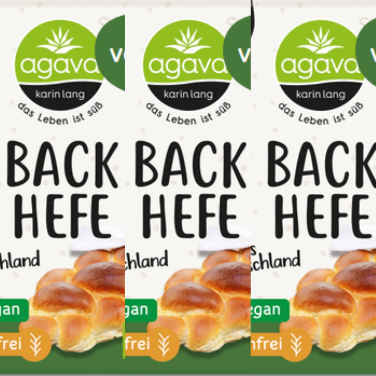 Agava Bio Backhefe 40x9g