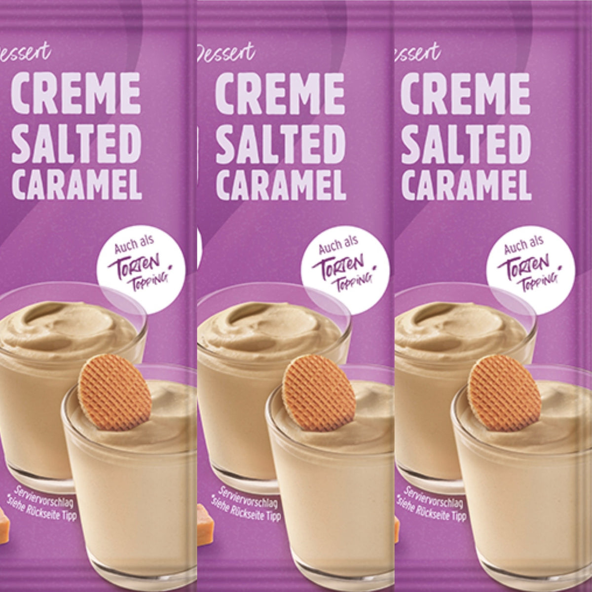 MINUTO Dessert Creme Salted Caramel, Sachet 14x65g