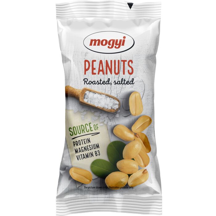 Mogyi Erdnüsse gesalzen - Vegan, 50g