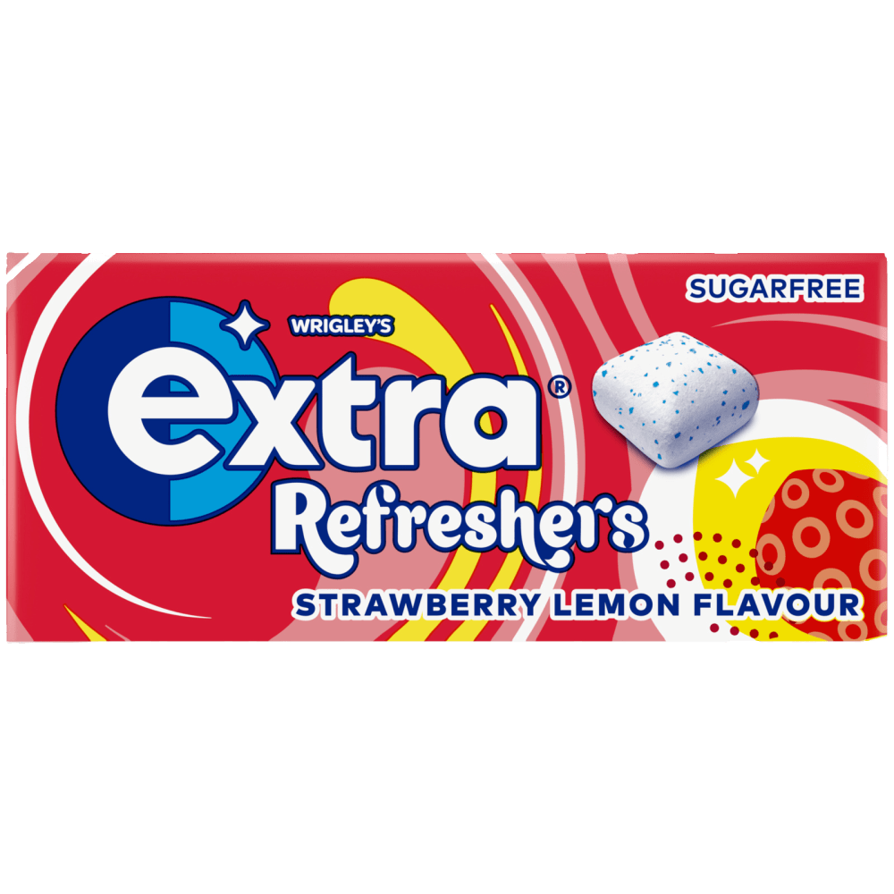 Wrigleys Extra Refreshers Strawberry Lemon - Vegan, 17.9g