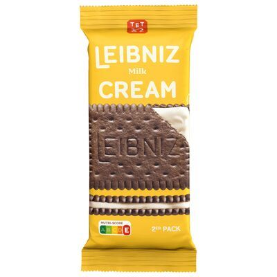 Leibniz Butterkekse Milk Cream, 2er Pack - 38g