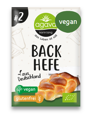 Agava Bio Backhefe 40x9g