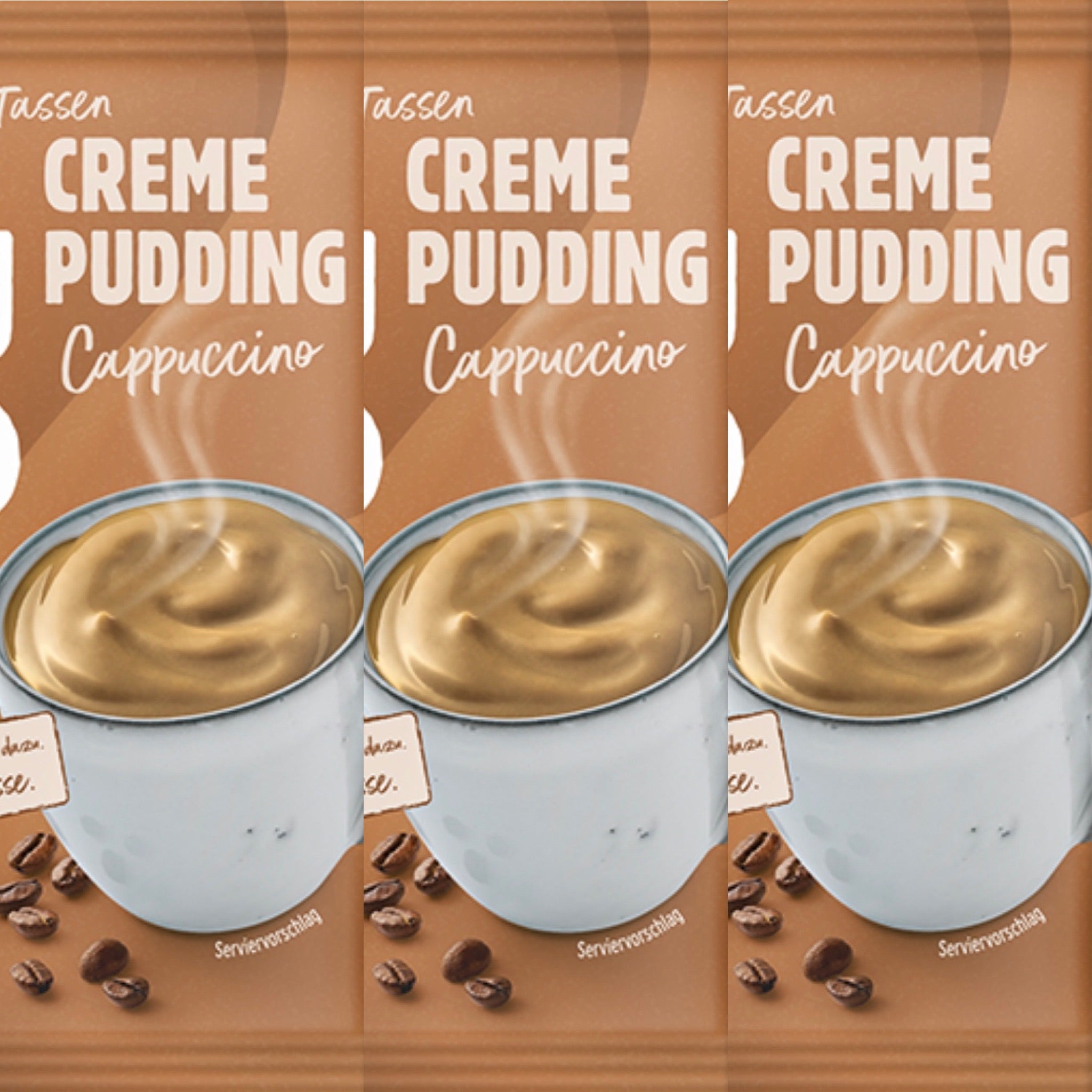MINUTO Tassenpudding Cappuccino, Sachet 14x53g
