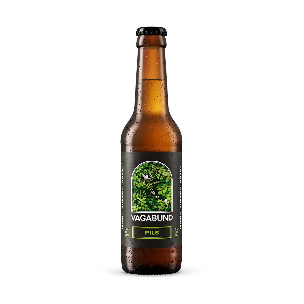 Vagabund Pils (Alc. 5,1 % Vol), 0,33l