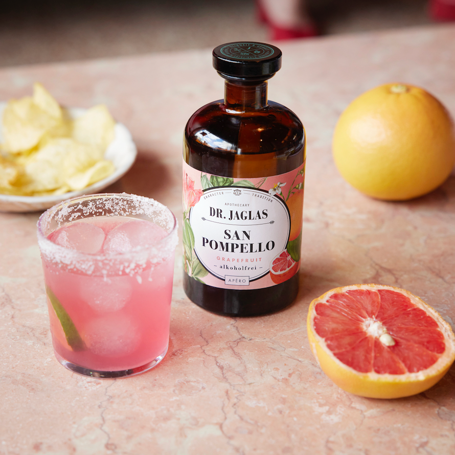 Dr. Jaglas San Pomello Grapefruit (Alkoholfrei) - Vegan & Glutenfrei, 500ml