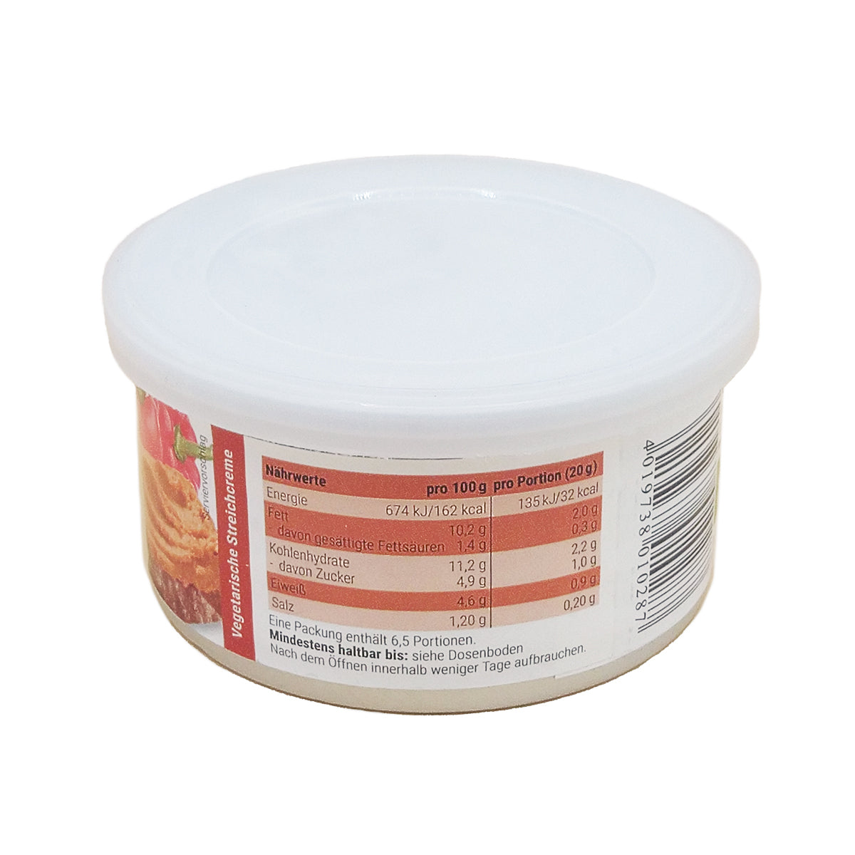 Bio Veggie Street Streichcreme Nuss Paprika, 125g