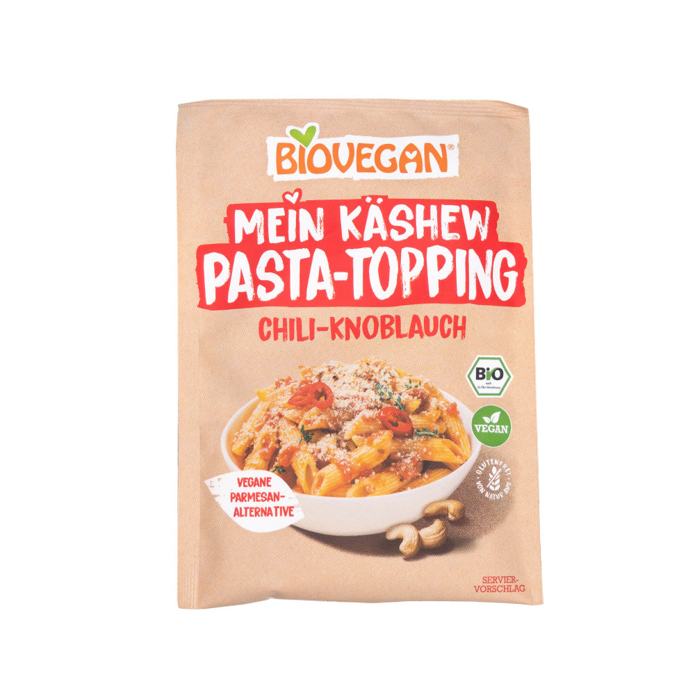 BIOVEGAN Bio Pasta Topping Chili-Knoblauch 50g