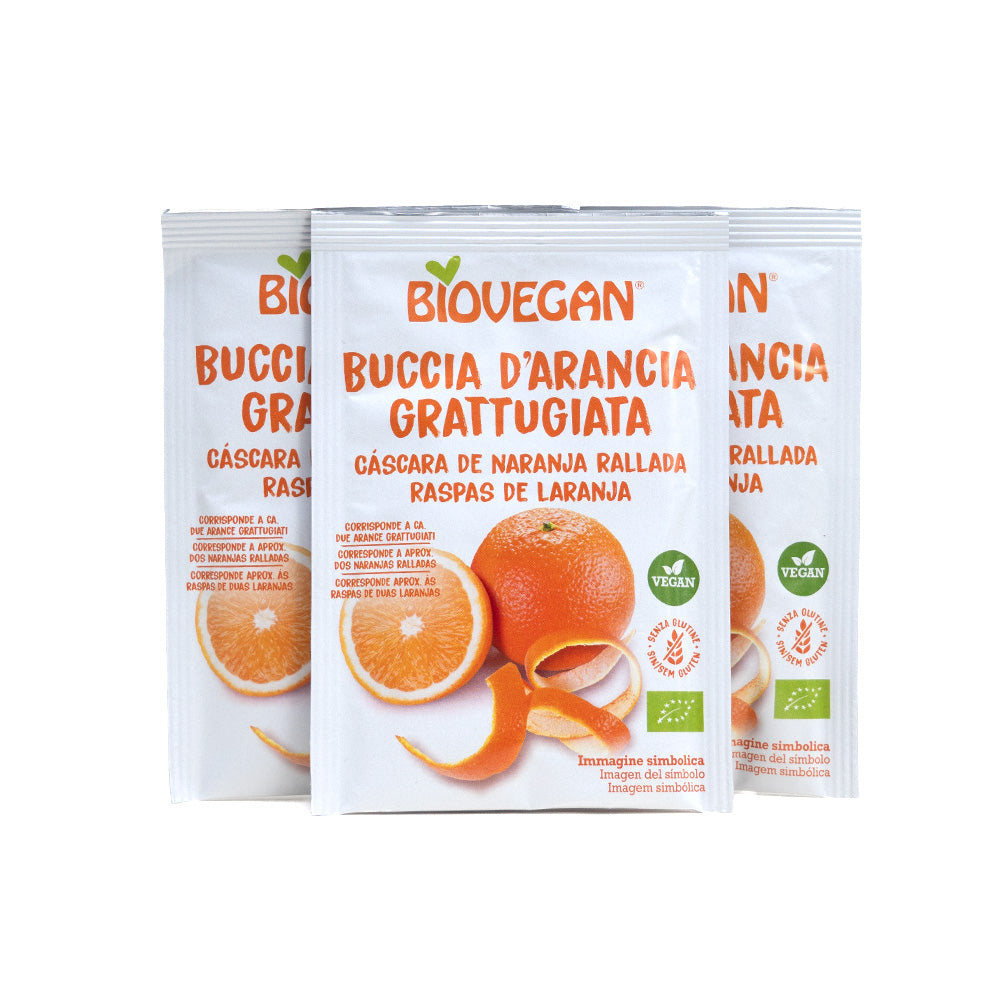 Biovegan Orangenschale gerieben 20x9g