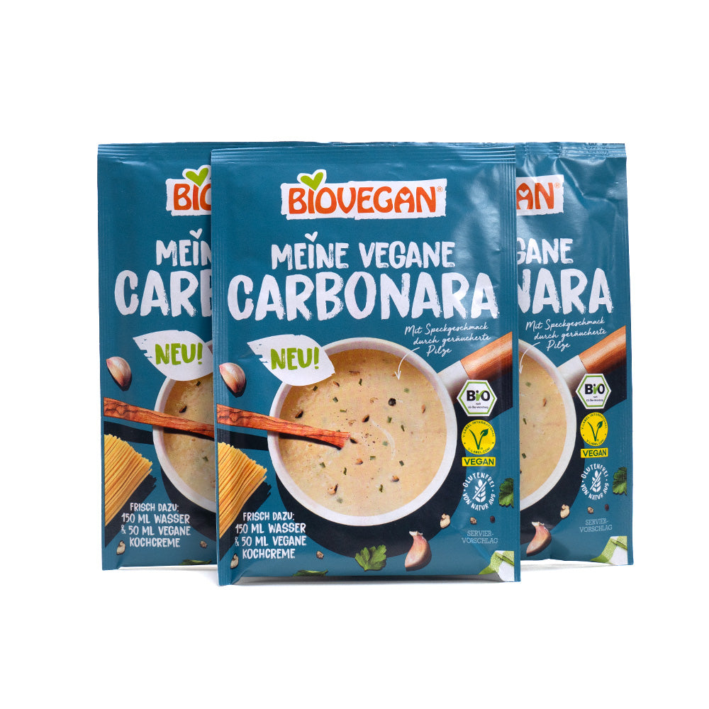 BIO vegane Carbonara 3 x 27g