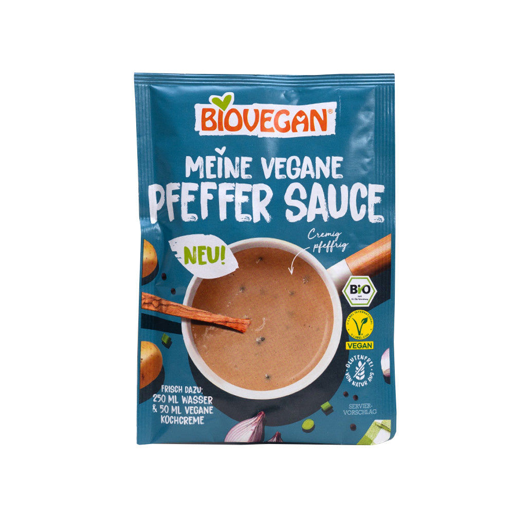 BIO vegane Pfeffer Sauce 3x35g