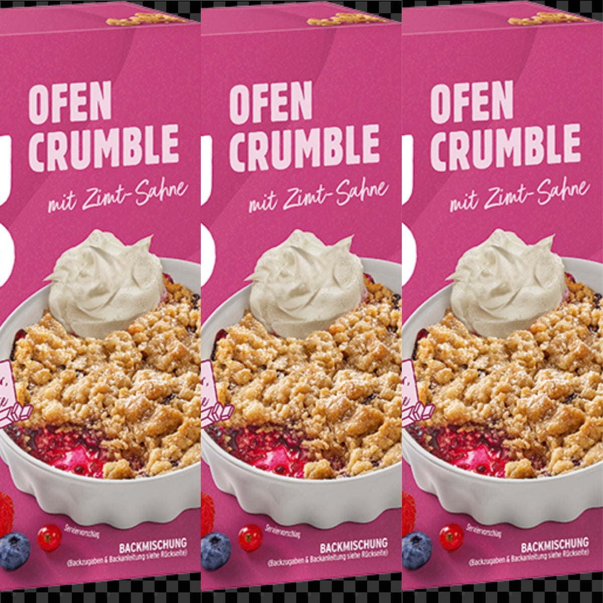 MINUTO Ofen Crumble 7x164g
