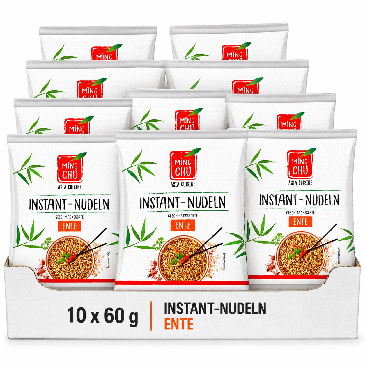 Ming Chu Instant-Nudeln Ente, Multipack: 10x60g