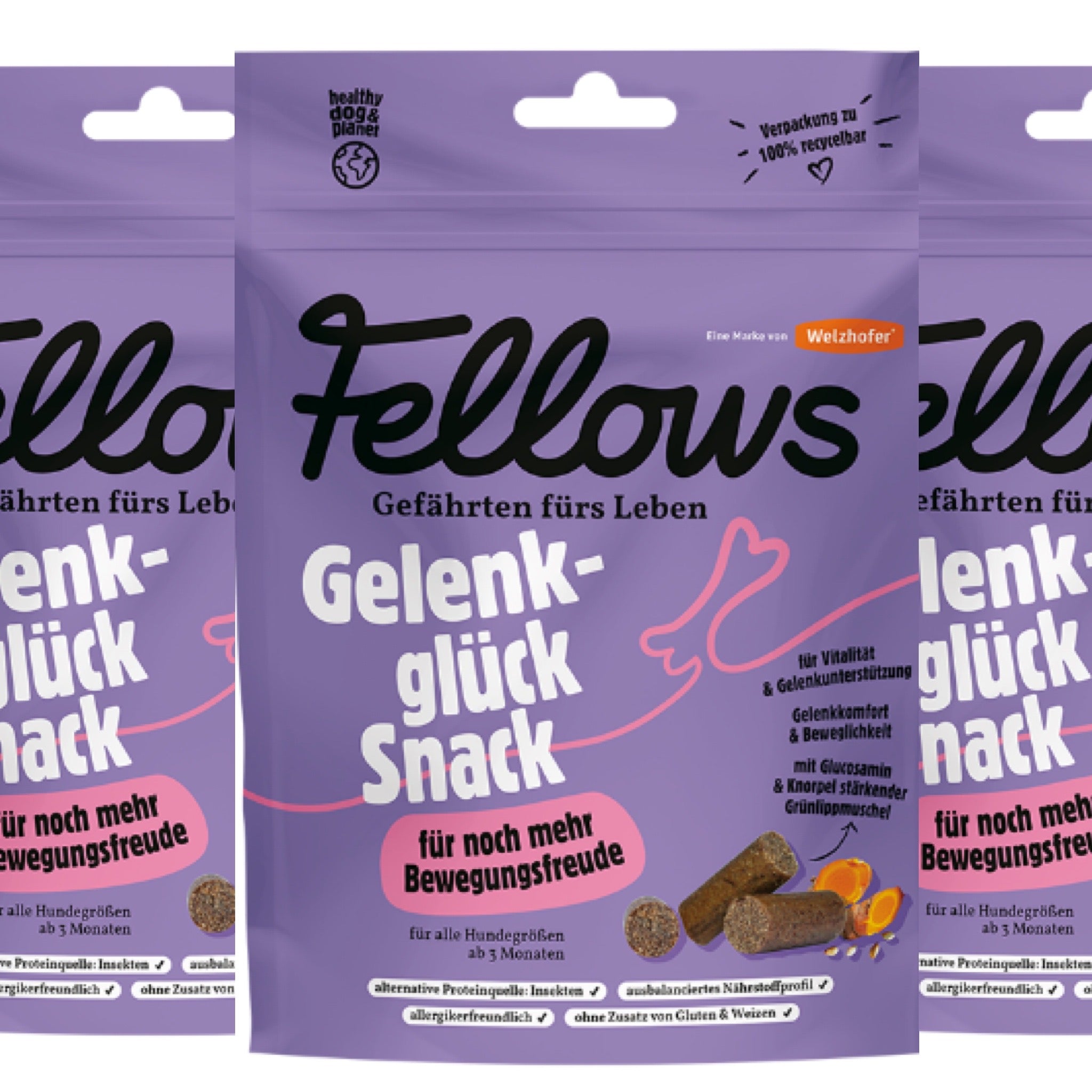 Fellows, Gelenkglück Snack, 8x350g