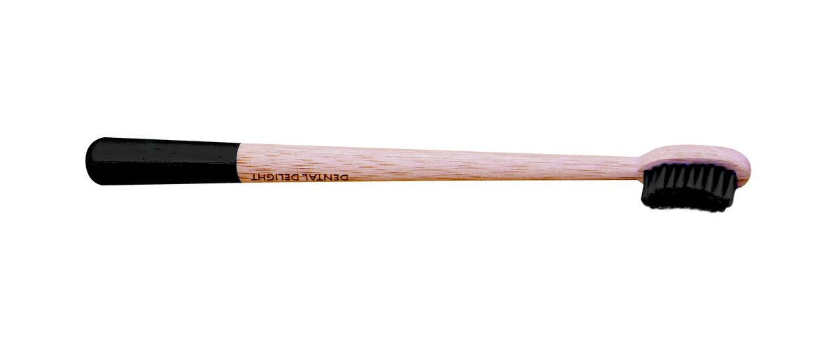 Dental Delight Bambus Zahnbürste Beautiful Bamboo - Schwarz