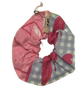 SokiStore Scrunchie aus Omi's alter Bettwäsche - Unikat