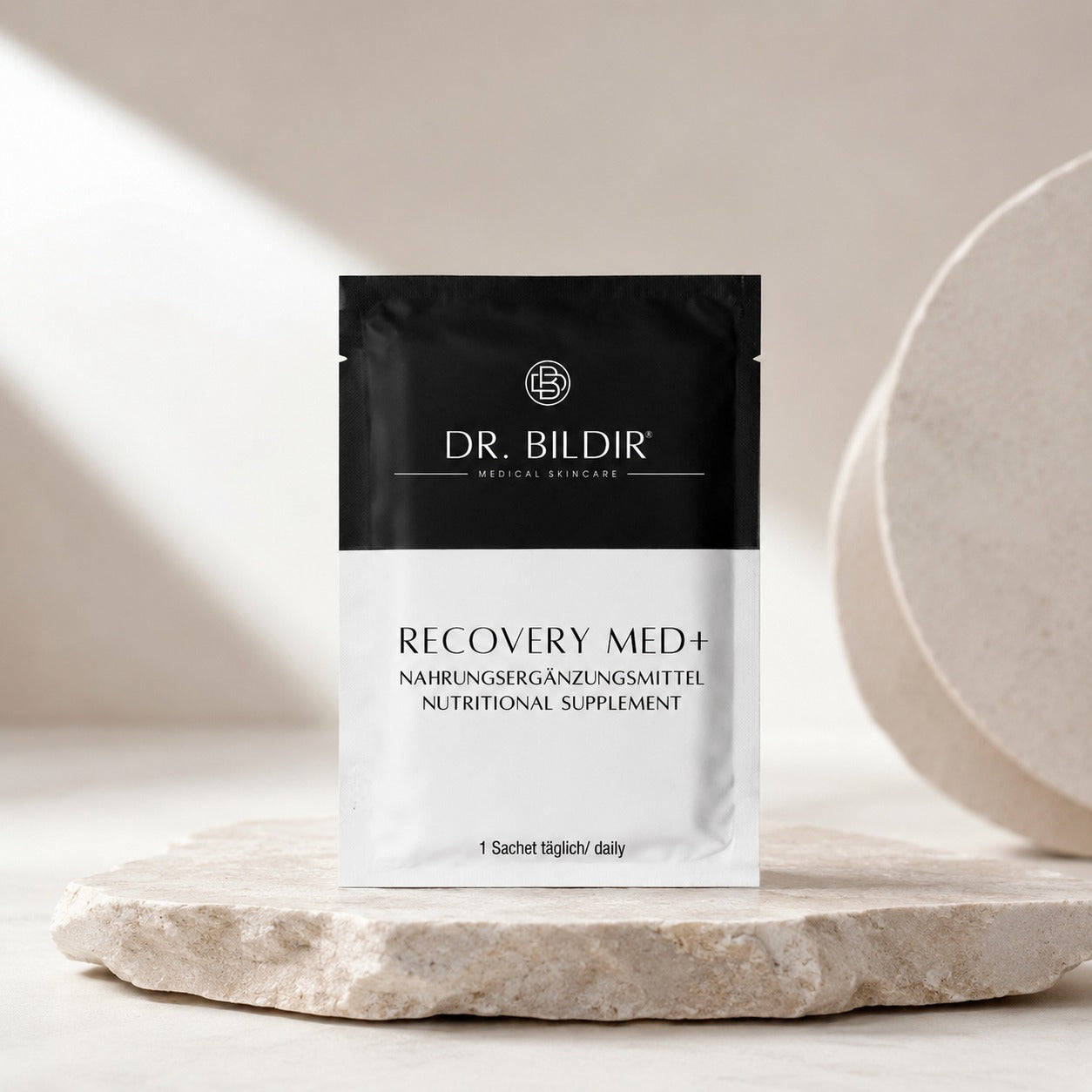 DR. BILDIR® - RECOVERY MED+ Nahrungsergänzungsmittel - Laktosefrei & Glutenfrei, 186 g