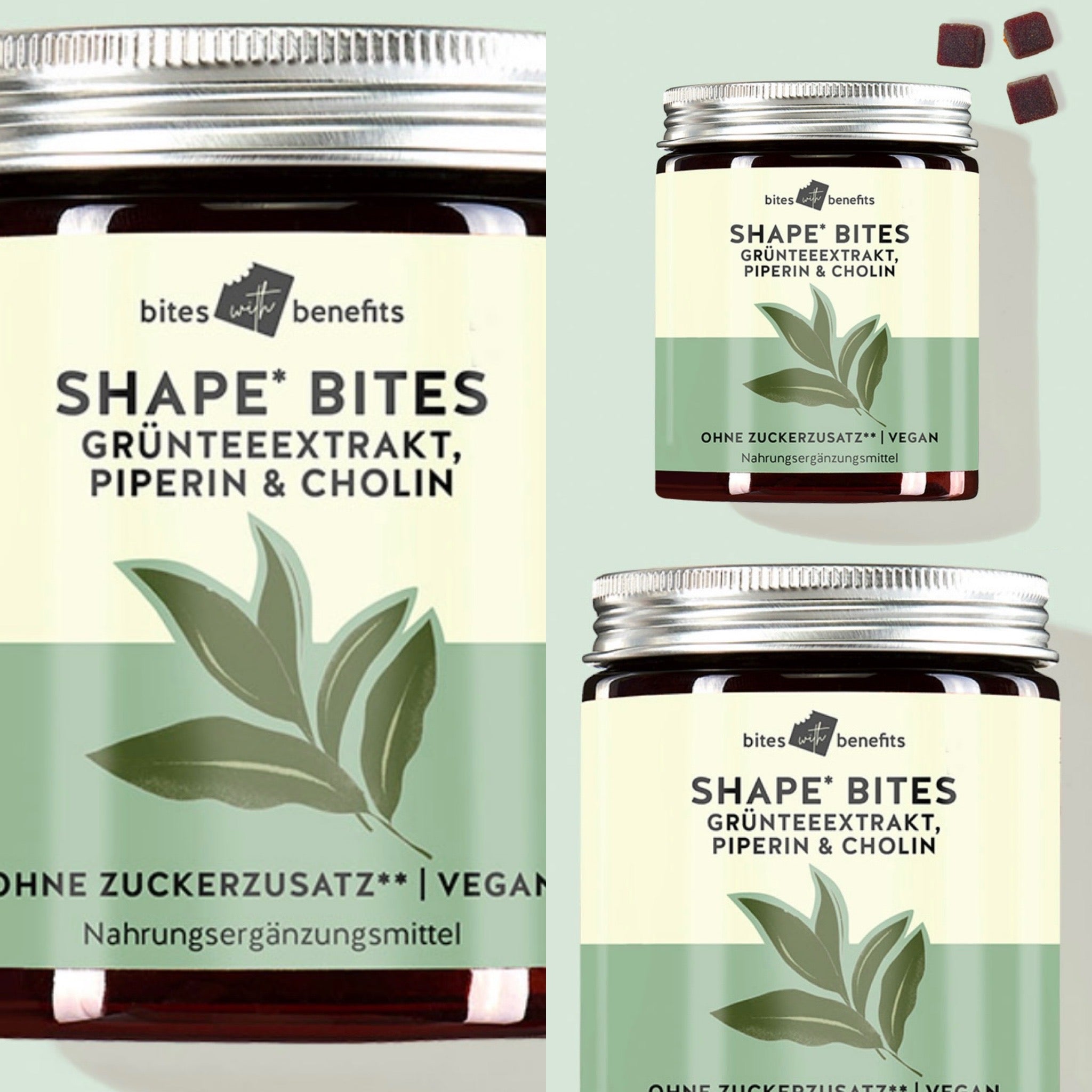 Beautybears Shape Bites - 95% Frucht 6x180g