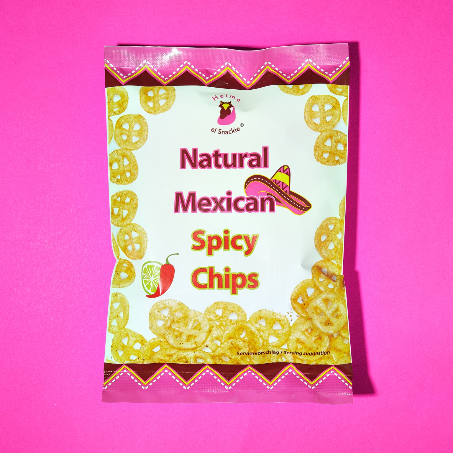 el Snackie Natural Mexican Spicy Chips