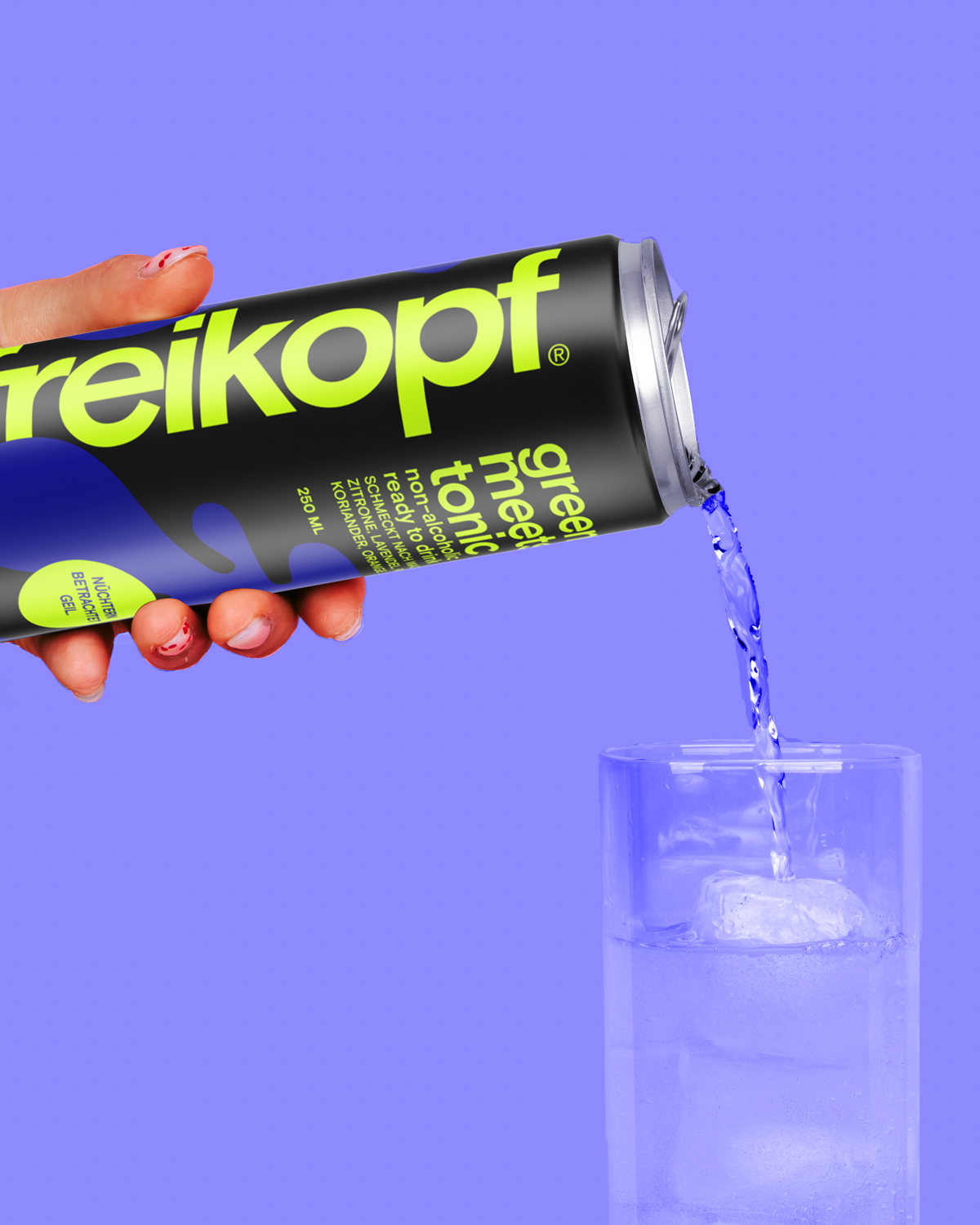 Freikopf Green Meets Tonic (Alc. 0,05% Vol), 250ml