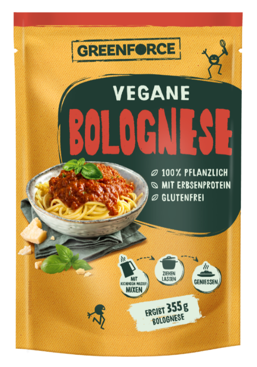 GREENFORCE veganer Bolognese Mix