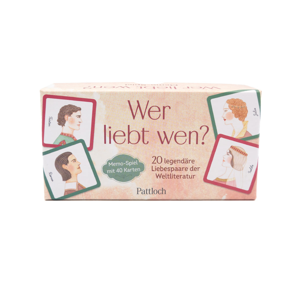 Memo-Spiel "Wer liebt wen?"