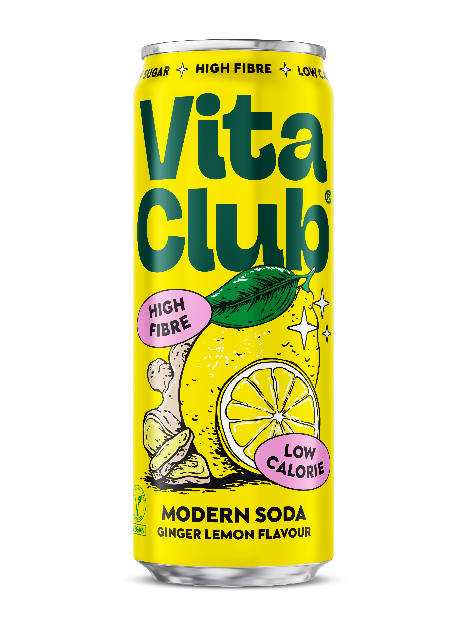 Vita Club Modern Soda Ingwer & Zitrone, 330ml