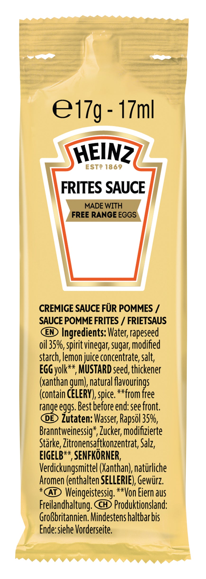 Heinz Frites Sauce 600 x 17ml
