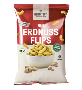 Heimatgut Bio Erdnuss Flips, 14x125g