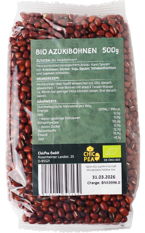 Chicpea BIO Azukibohnen
