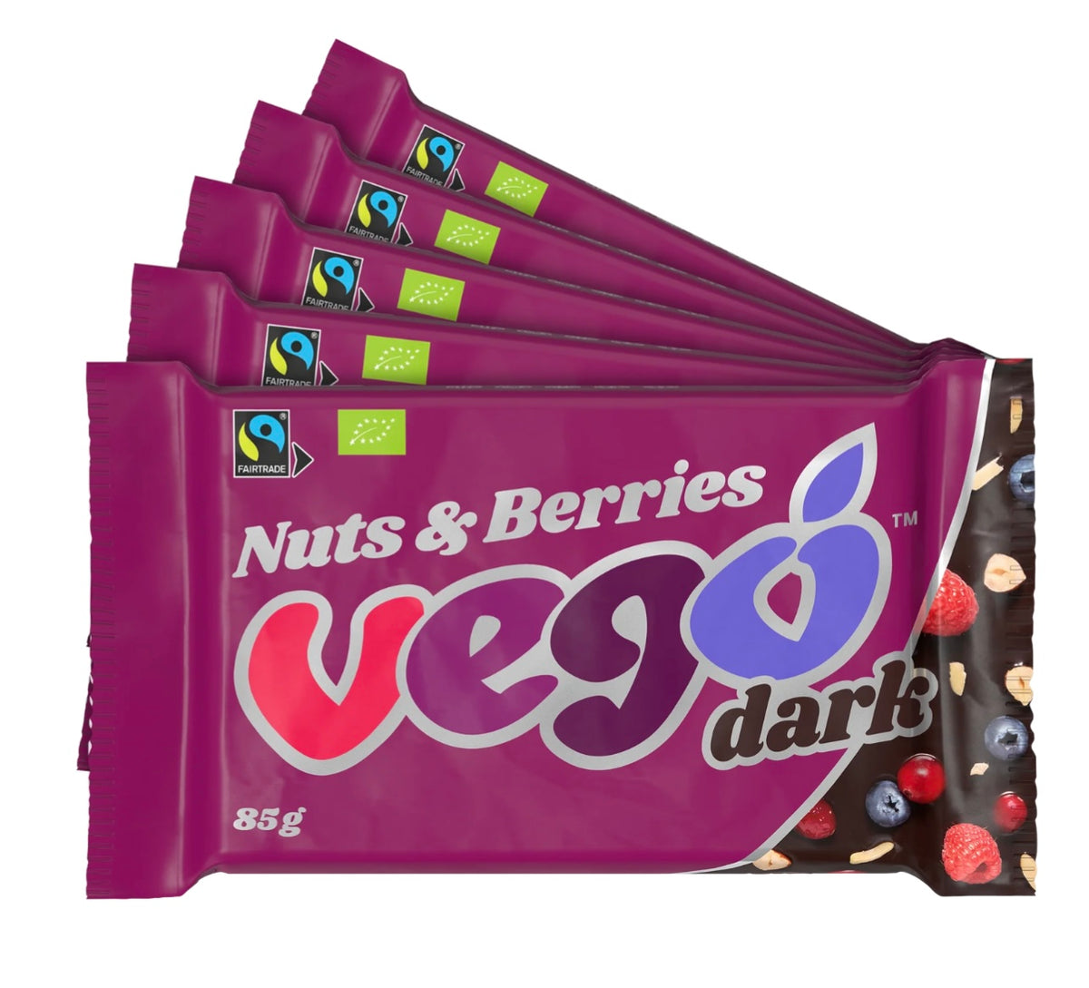 12x Vego Dark - Nuts & Berries