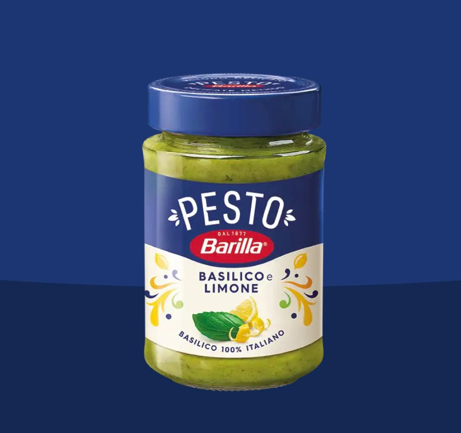 Barilla Pesto grün Basilico e Limone, 190g