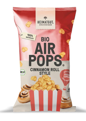 Heimatgut Bio AirPops Cinnamon Roll Style, 55g