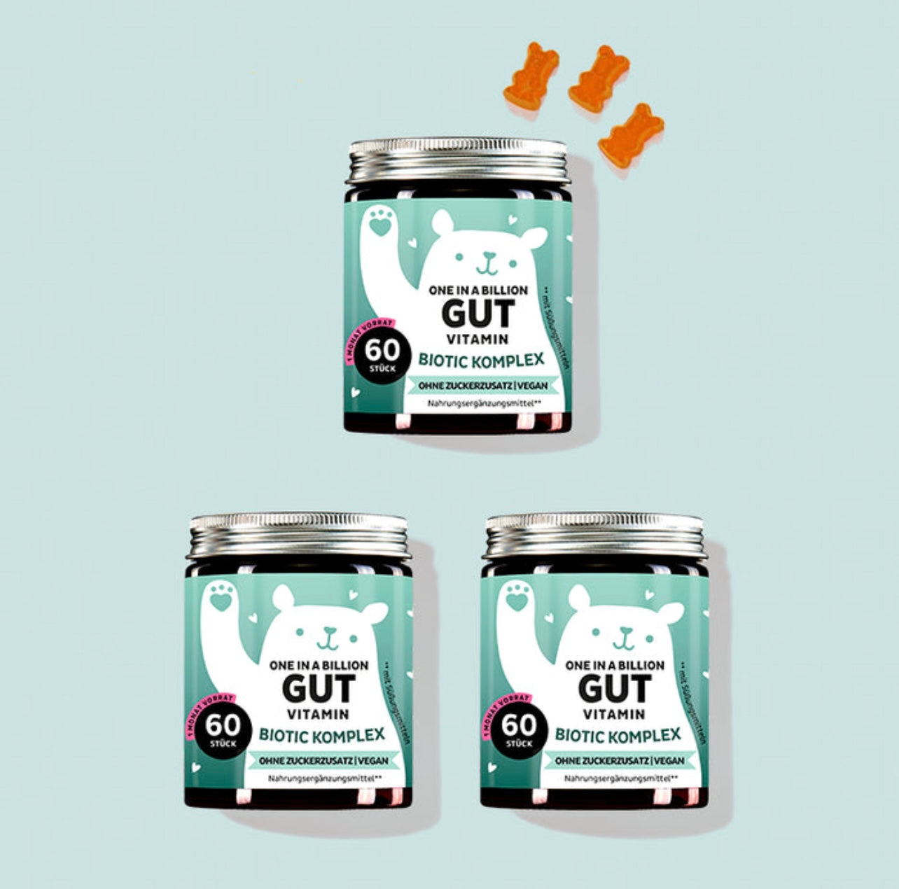 Beautybears One In A Billion Gut Vitamin 6x150g