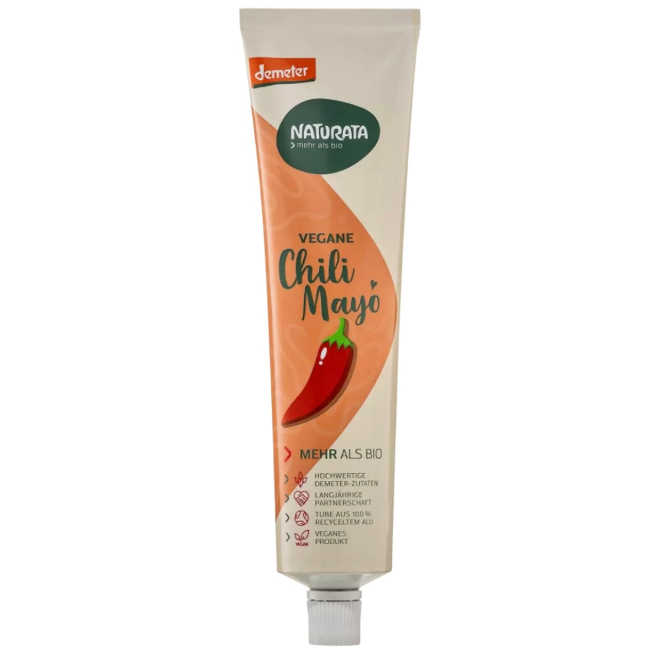Naturata Bio Vegane Chili Mayo in der Tube, 185ml
