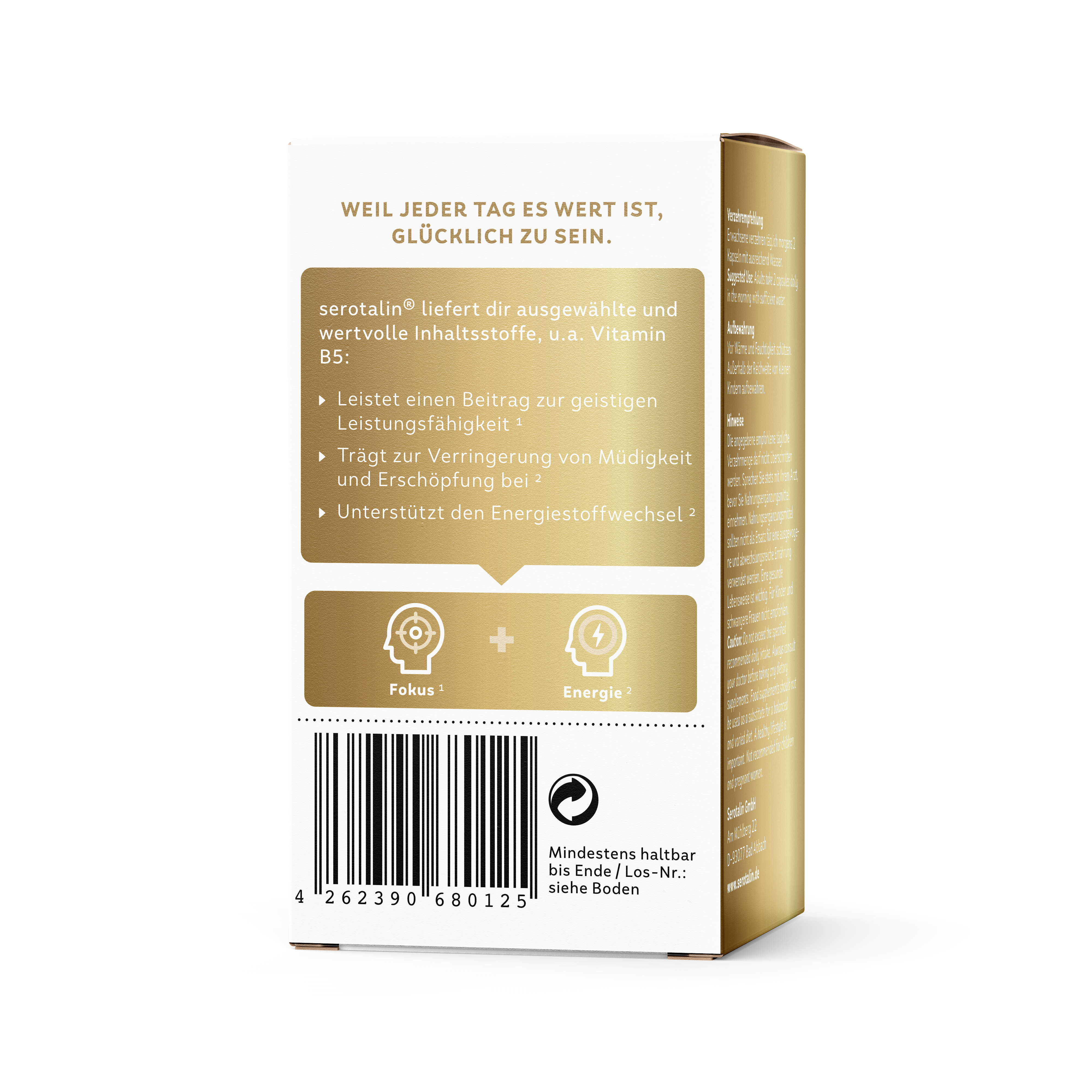 Serotalin Genius Mushrooms - Pilz Komplex Hochdosiert