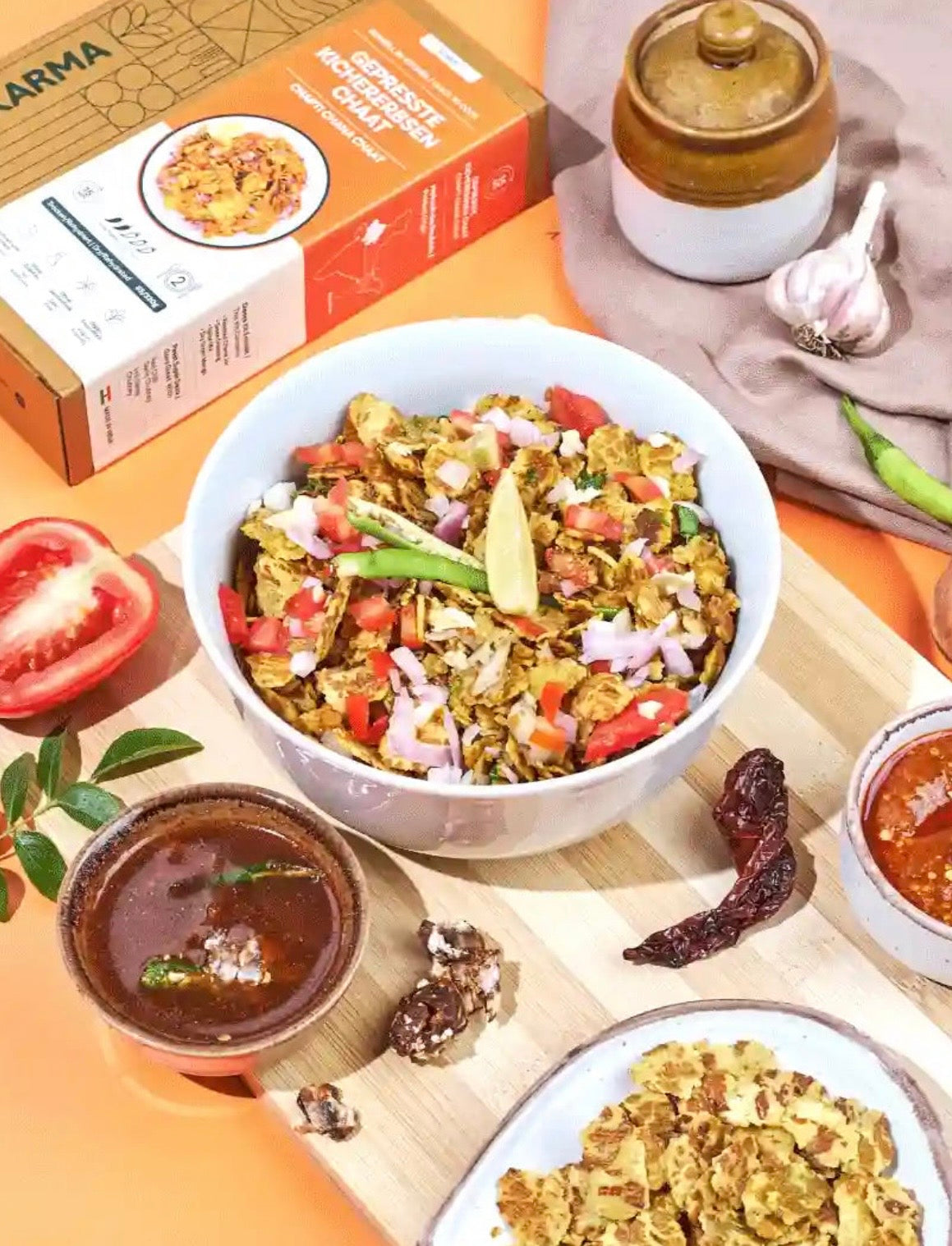 Meal Karma - Chapti Chana Chaat / Gepresste Kichererbsen, 95g/220g