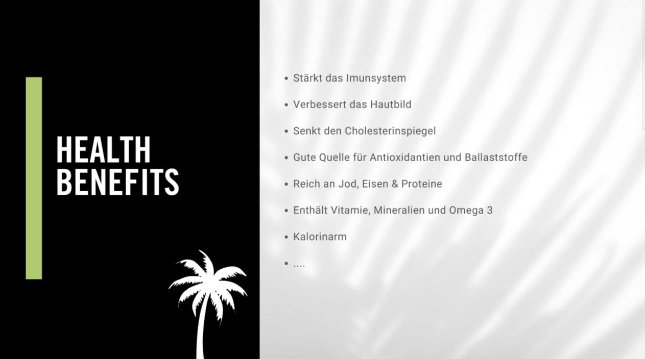 Tropical Superfoods - See Moss / Goldene Meeresalge, 100g