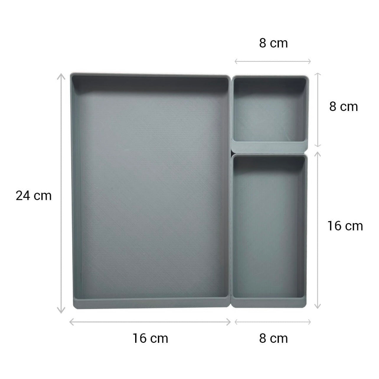 Eliot Schubladeneinsatz für Eliot Schreibtisch Graphite