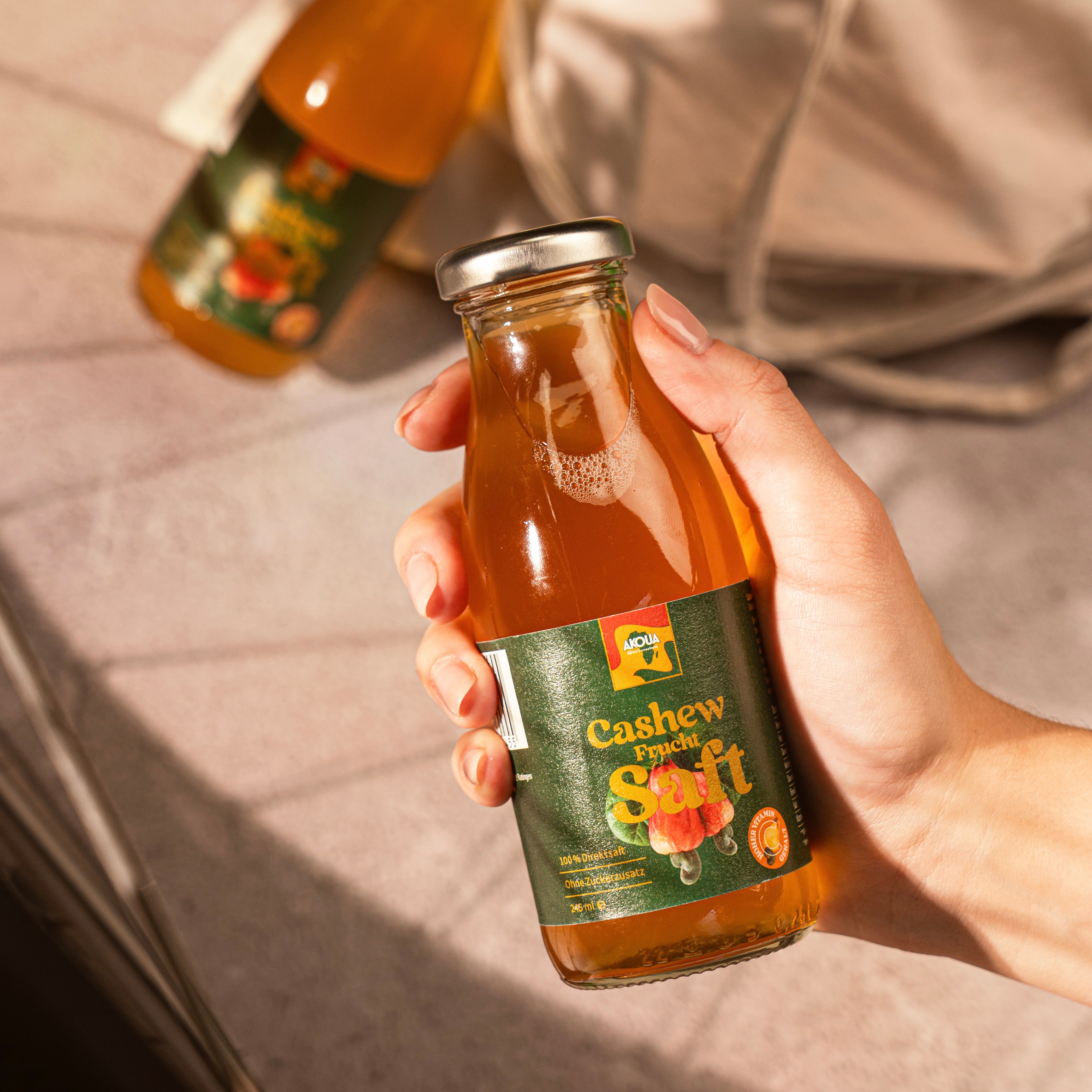AKOUA Cashew-Fruchtsaft, 245 ml