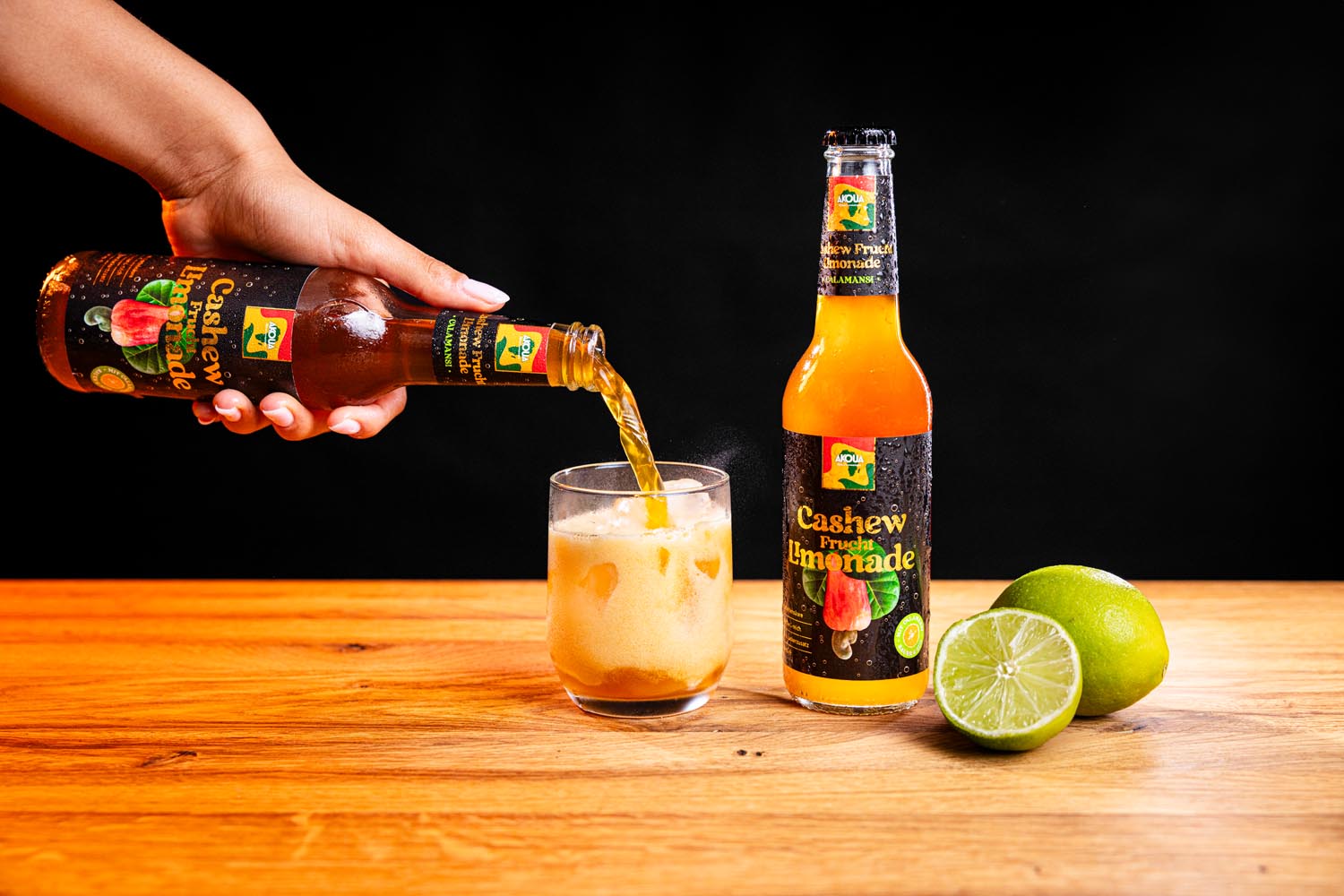 AKOUA Cashewfrucht-Limonade, 330 ml
