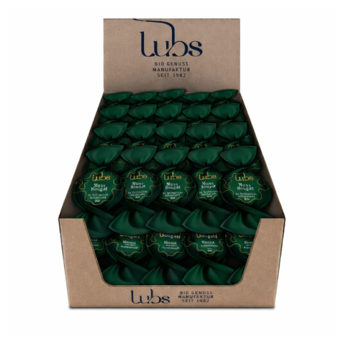 Lubs Confiserie - Nussnougat in Vollmilchschokolade, 50x19g
