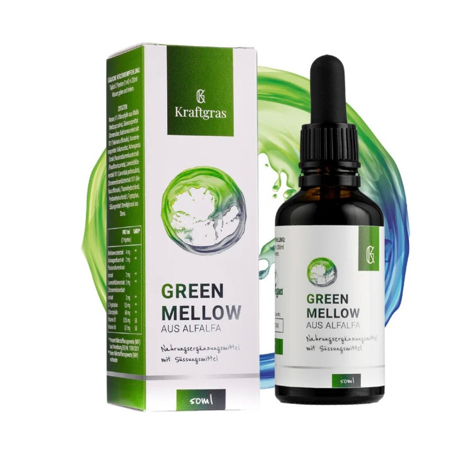 Kraftgras Green Mellow Tropfen, 50ml