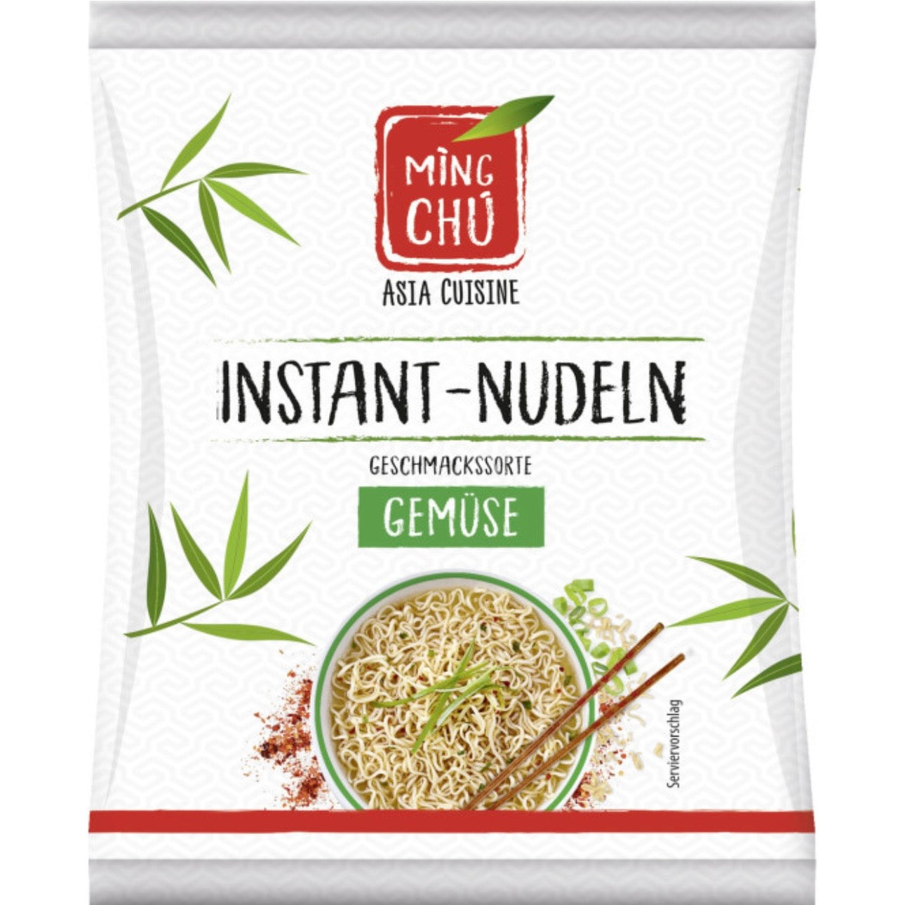 Ming Chu Instant-Nudeln Gemüse, 60g