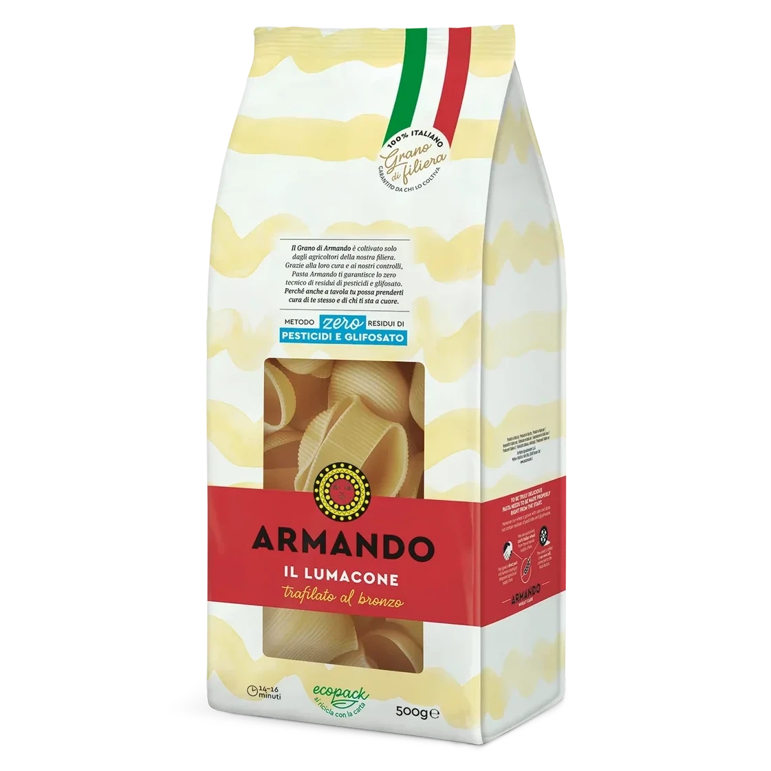 Armando Italienische Pasta il Lumacone, 500g